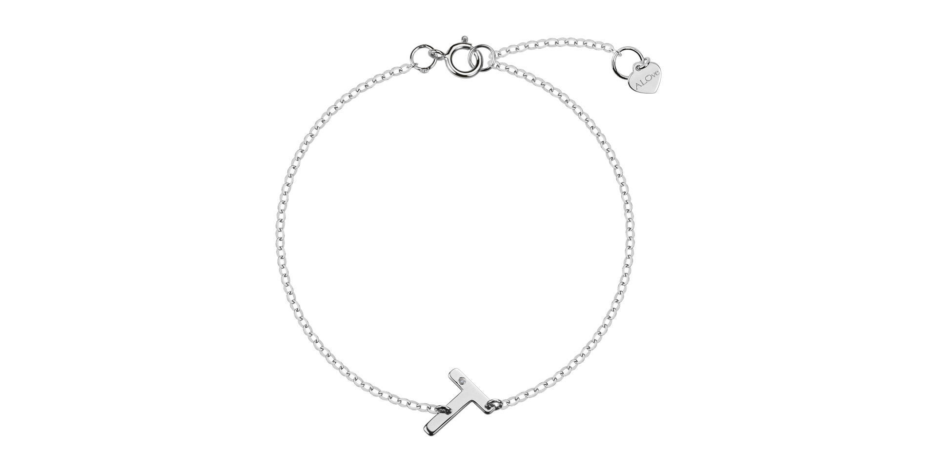 Náramek s diamantem Big Line