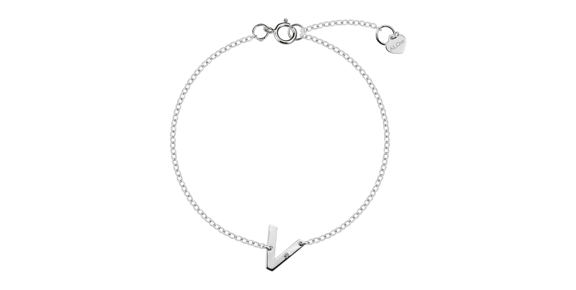 Náramek s diamantem Big Line