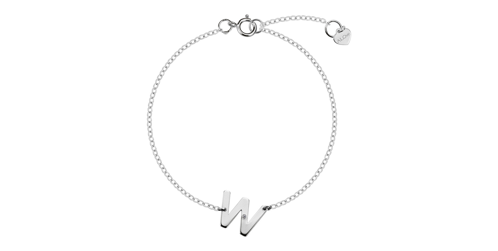 Náramek s diamantem Big Line