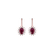 Náušnice s diamanty a rubínem Princess4