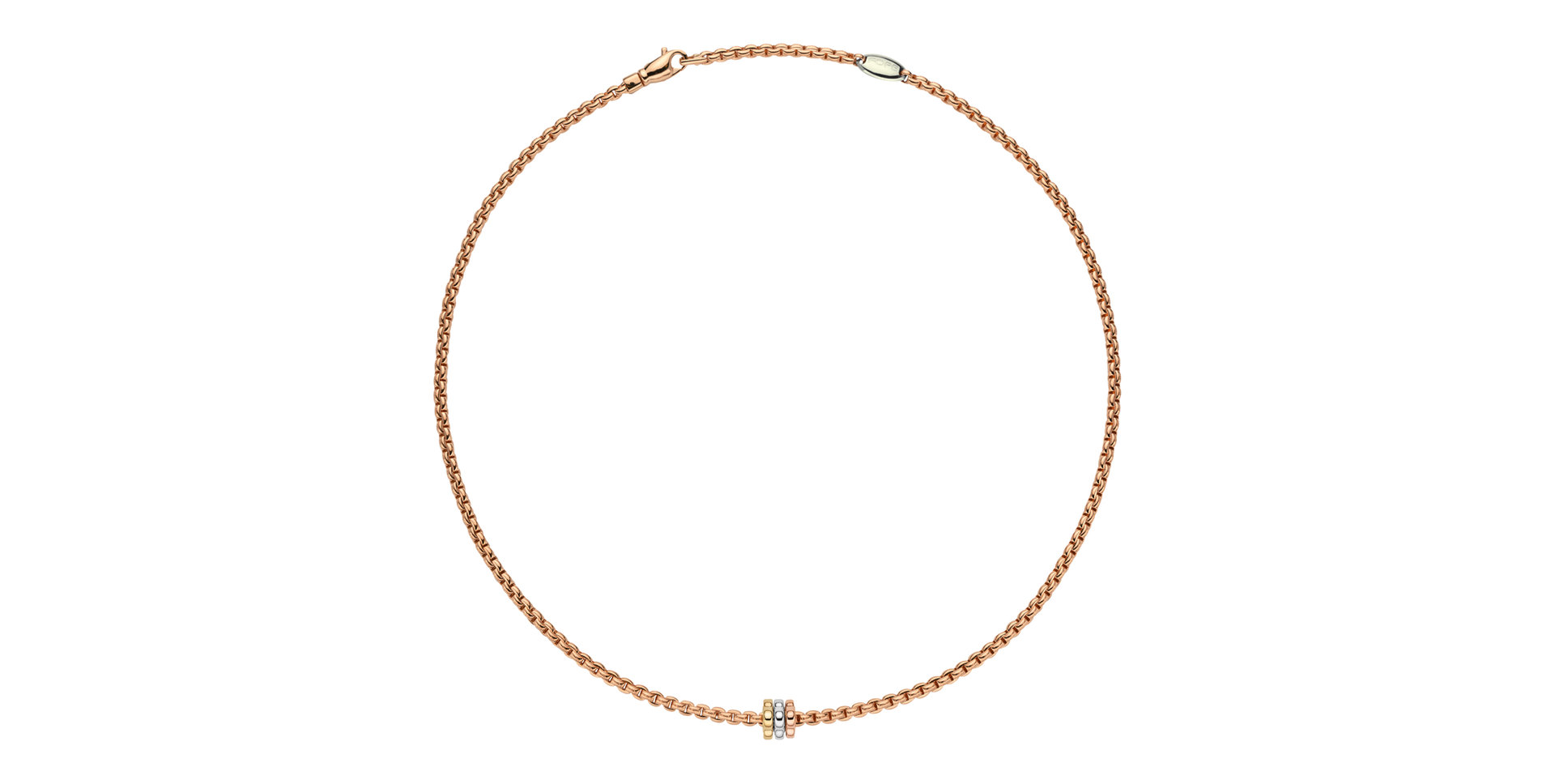 Náhrdelník z masivního zlata Flex'it