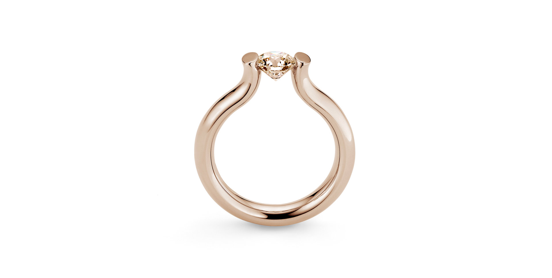 Prsten s diamantem Spannring Heaven