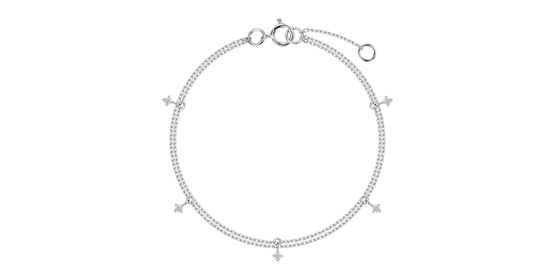 Náramek s diamanty Rumba