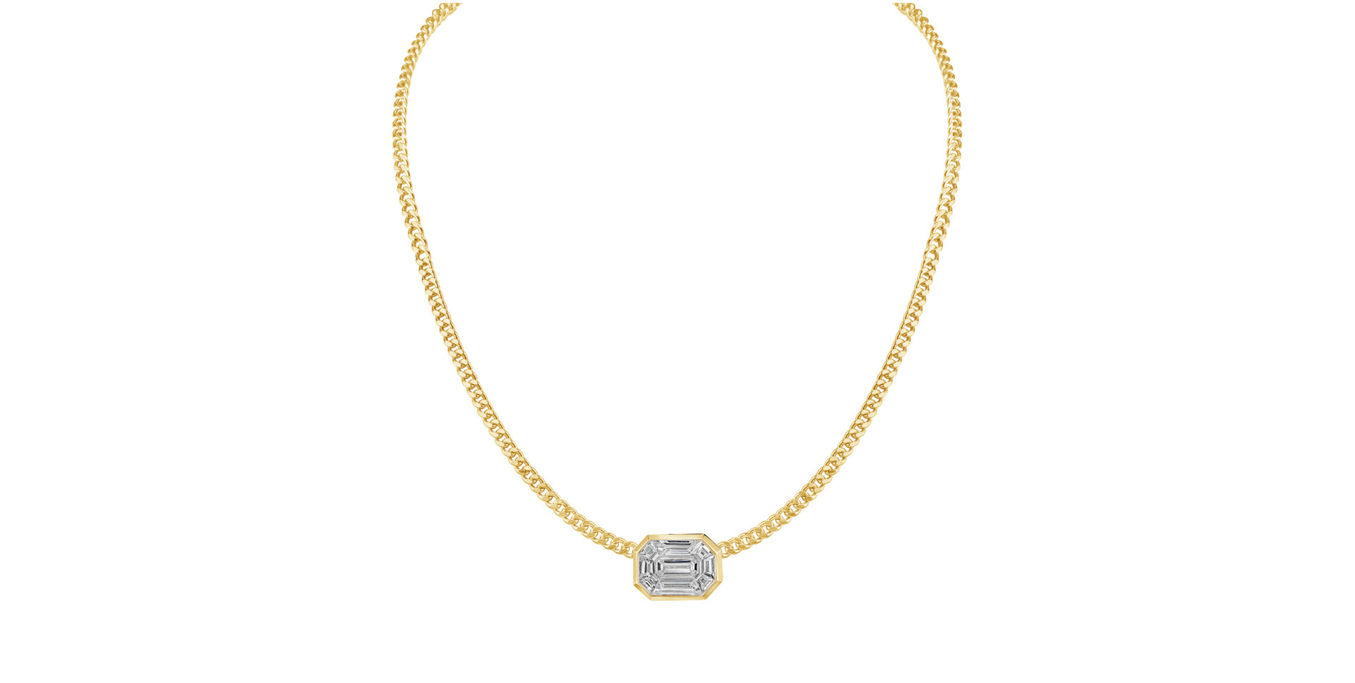 Náhrdelník s diamantem Valore