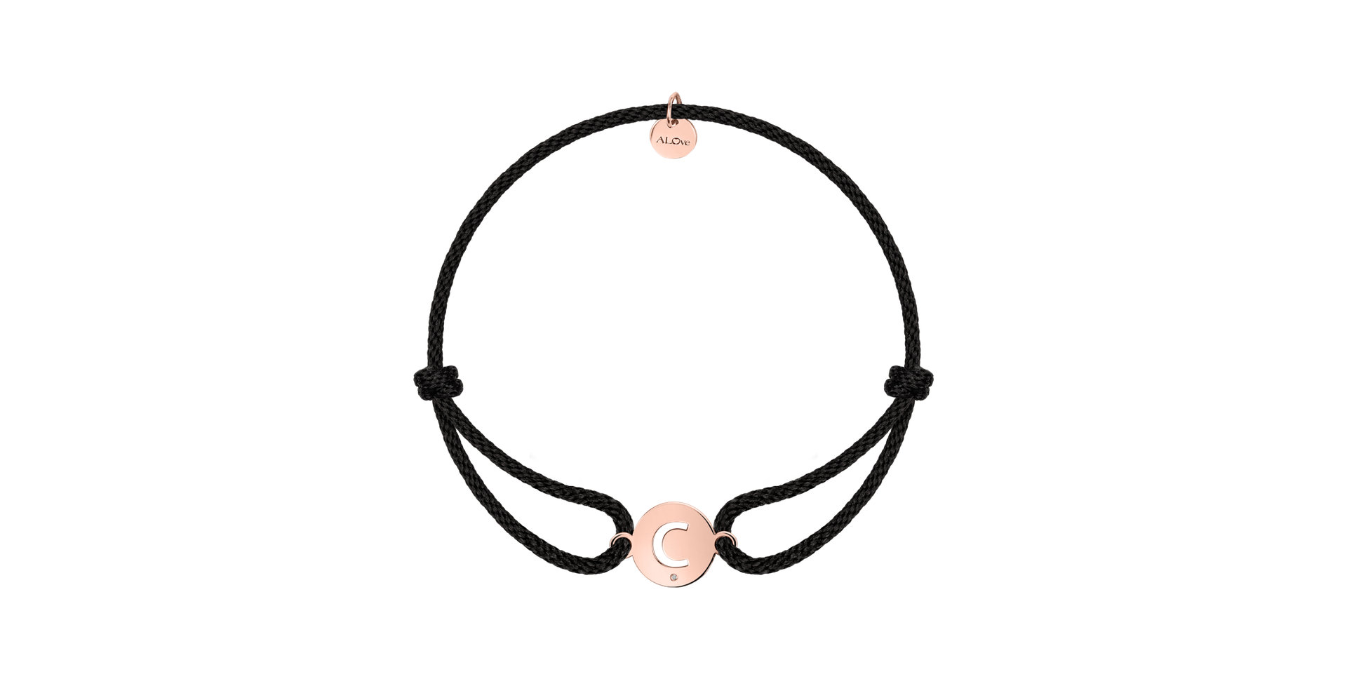 Náramek s diamantem Cut Coin E