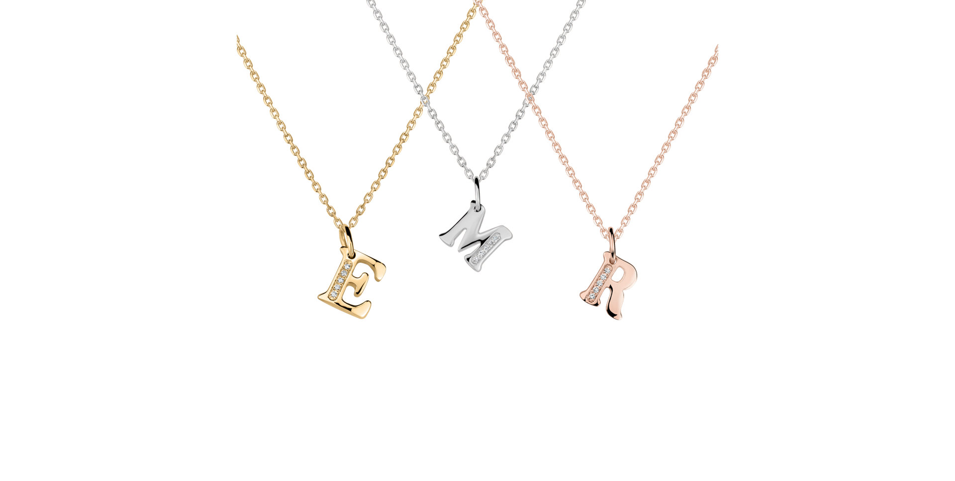 Přívěs s diamanty Dream Letter