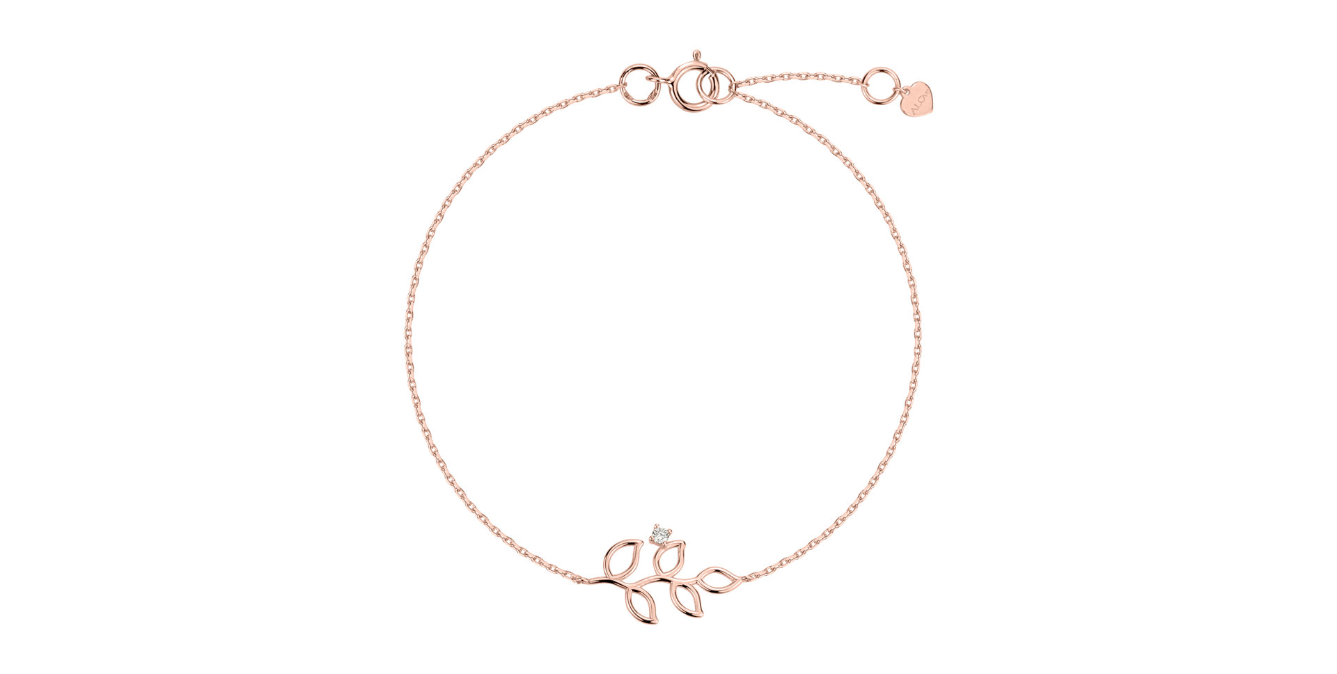 Náramek s diamantem Nature Gift