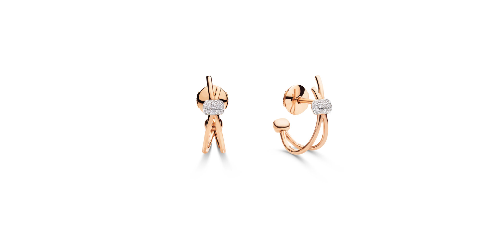 Náušnice s diamanty Together