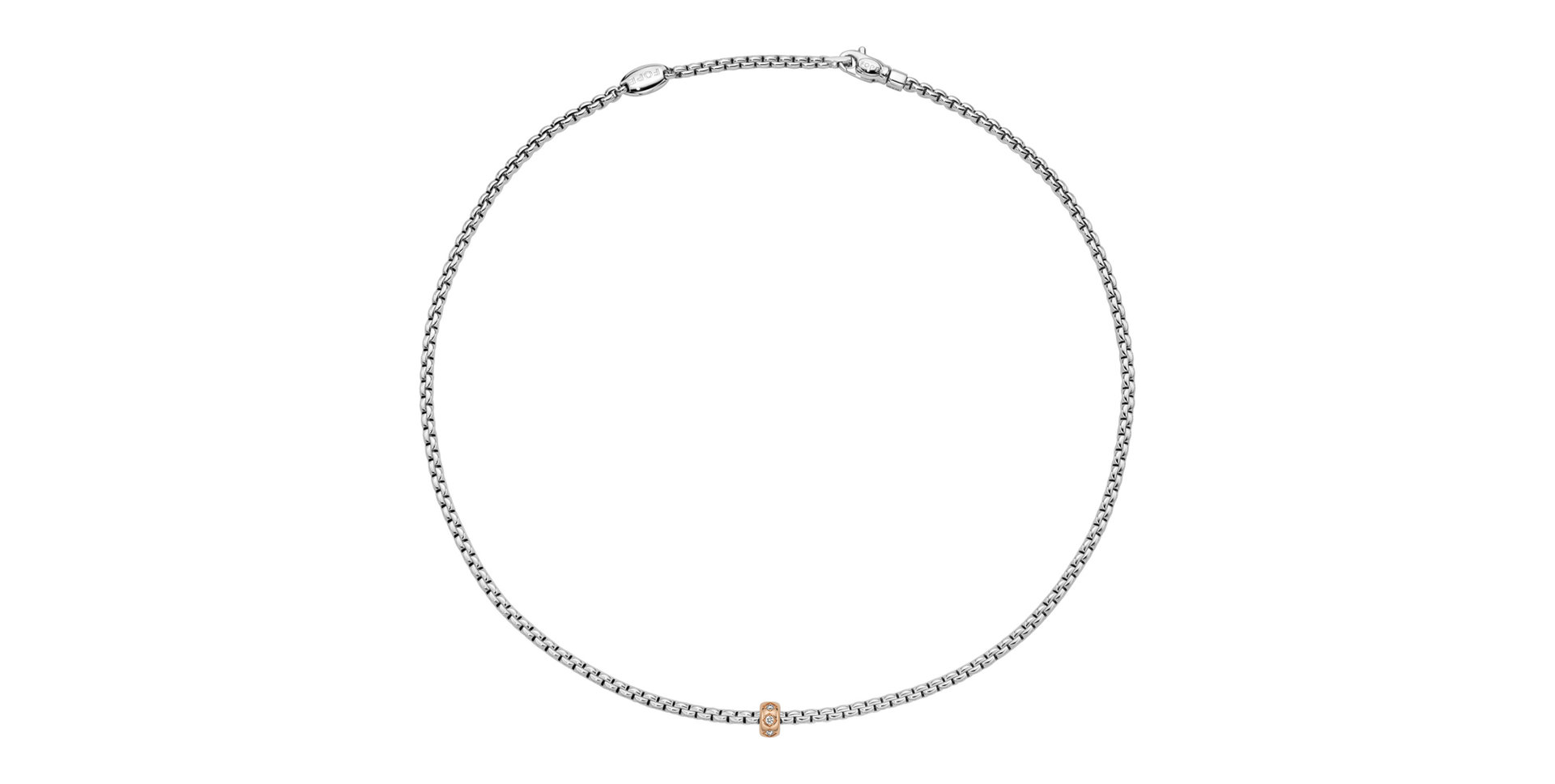 Náhrdelník s diamanty Eka