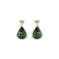 Náušnice s diamanty a turmalínem Galatea5