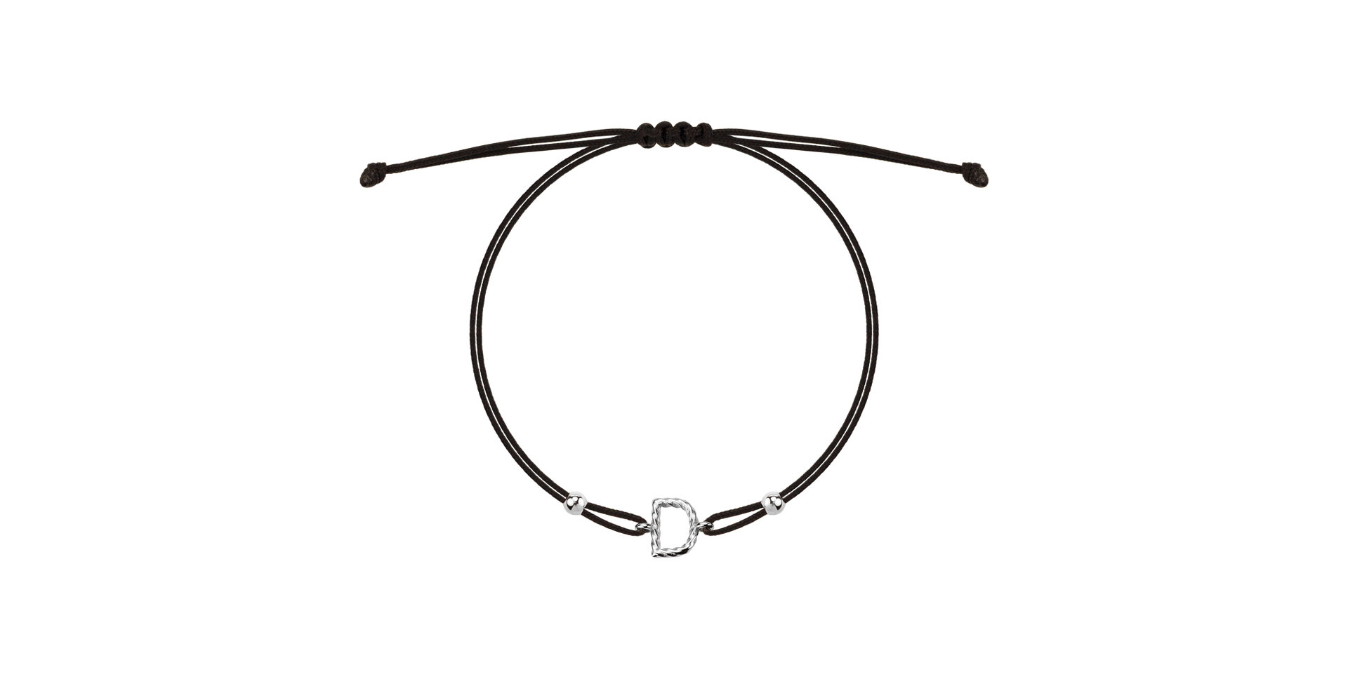 Náramek Spiral Alphabeth D