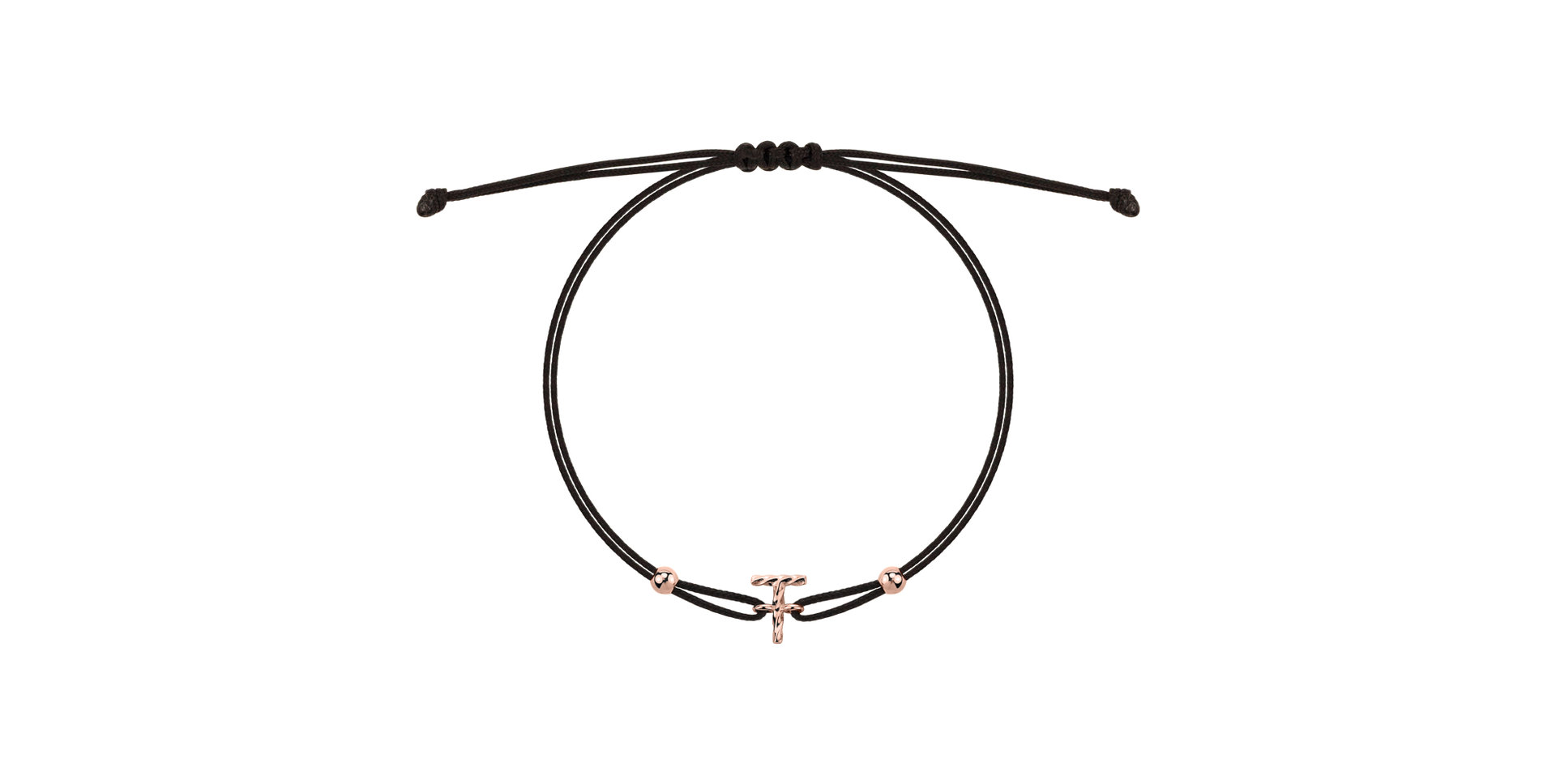 Náramek Spiral Alphabeth T