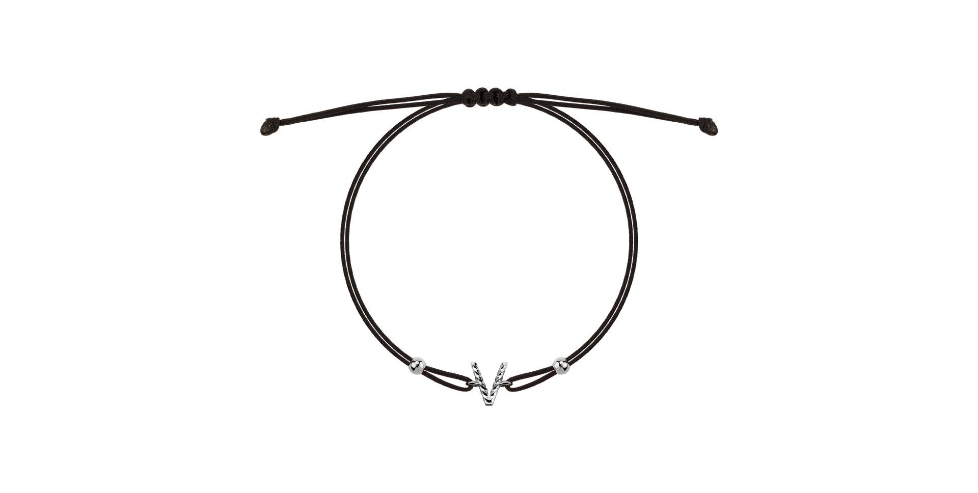 Náramek Spiral Alphabeth V