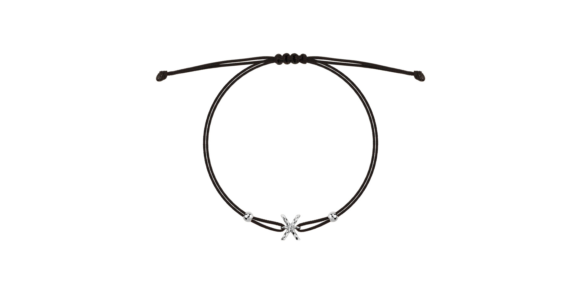 Náramek Spiral Alphabeth X