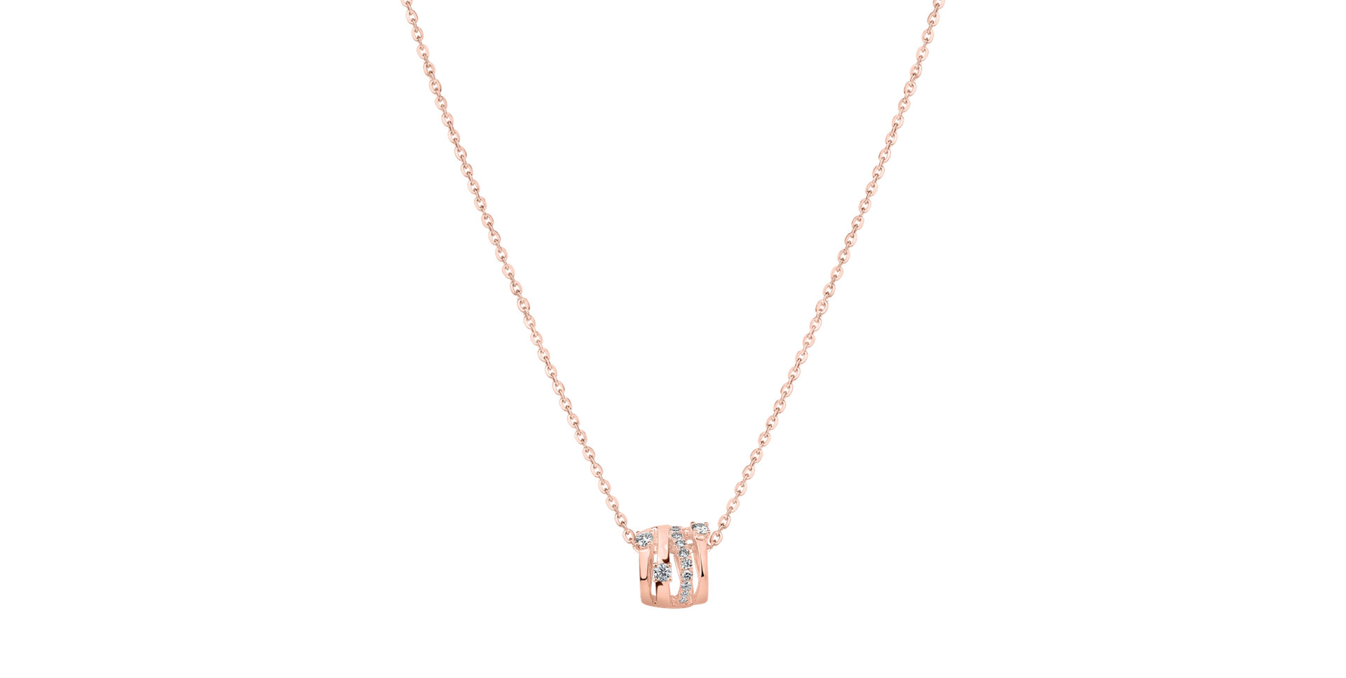 Náhrdelník s diamanty Tilda