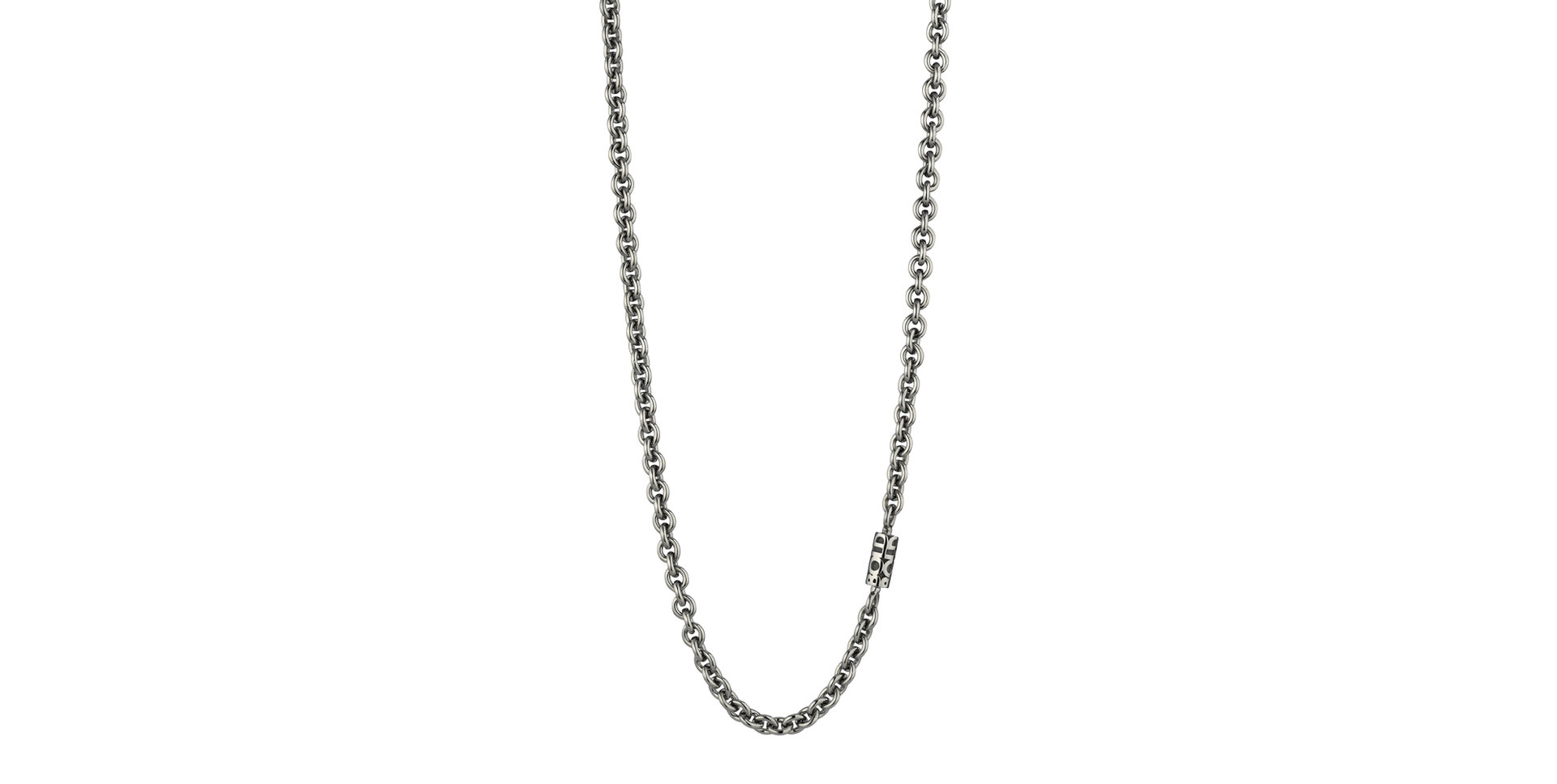 Strříbrný náhrdelník Bold