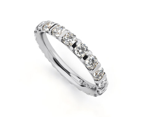Prsten s diamanty Memory