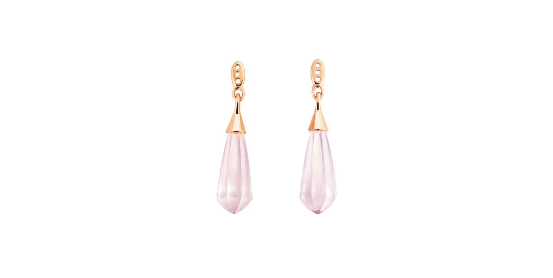 Náušnice/přívěs s růženínem My Sunshine