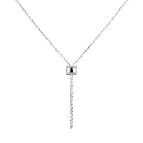 Náhrdelník s diamanty Elin