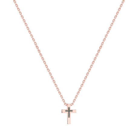 Náhrdelník s diamanty Cross