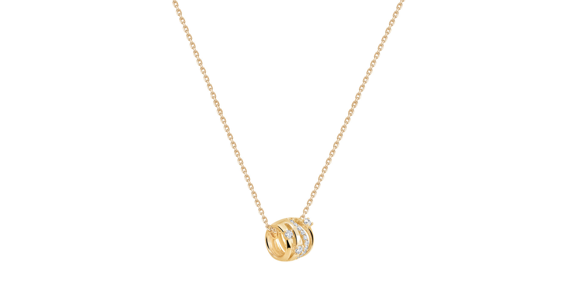 Náhrdelník s diamanty Tilda