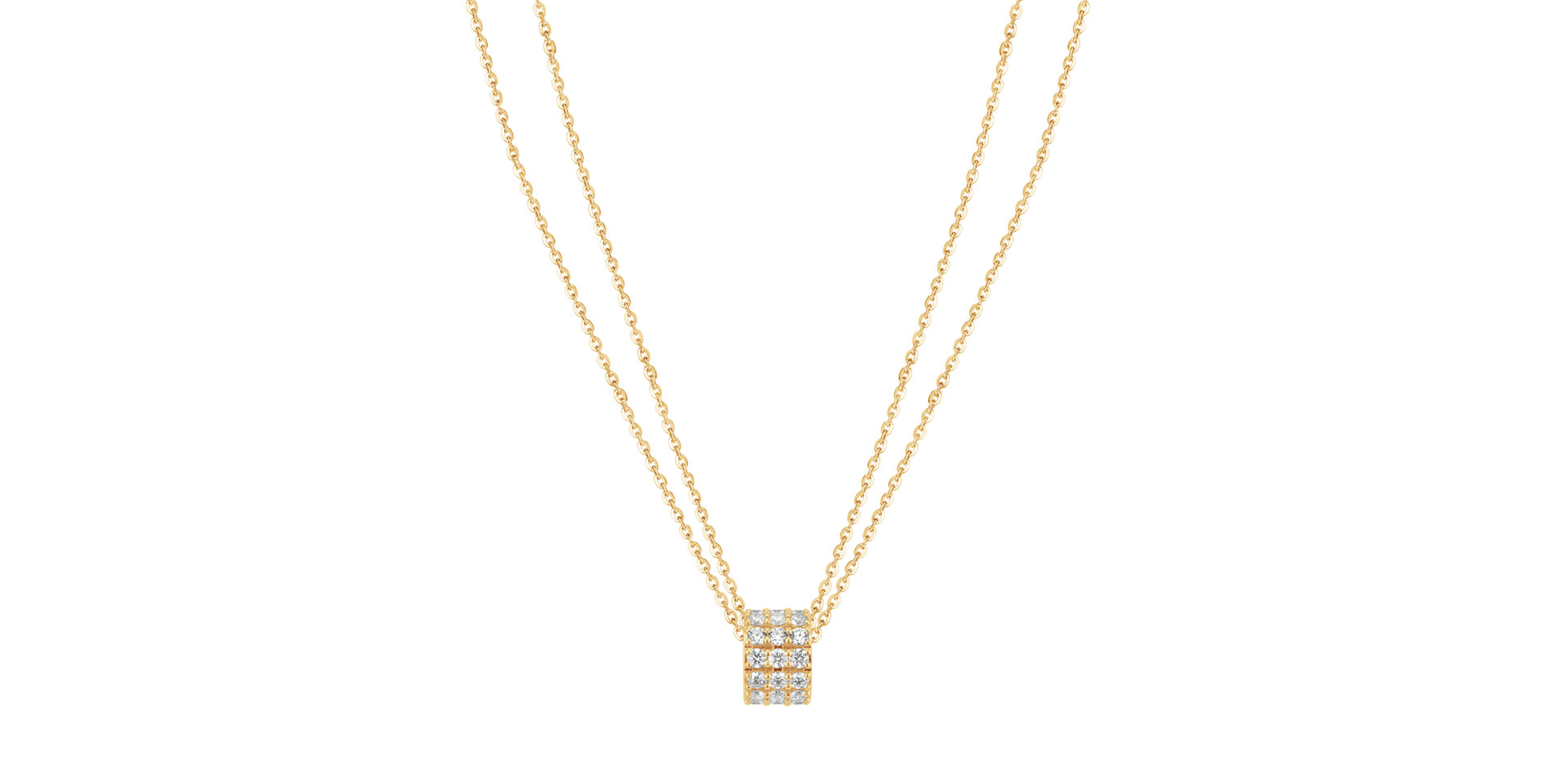 Náhrdelník s diamanty Sunbeam Bliss