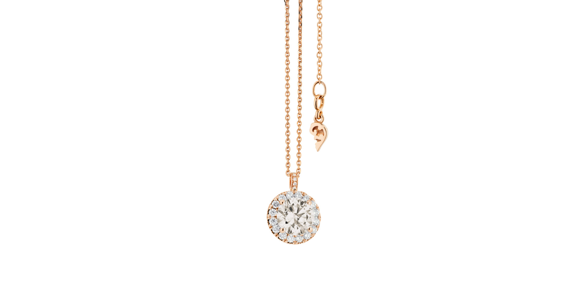 Náhrdelník s diamanty The Romance Collection