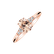 Prsten s diamanty a morganitem Elysandria4