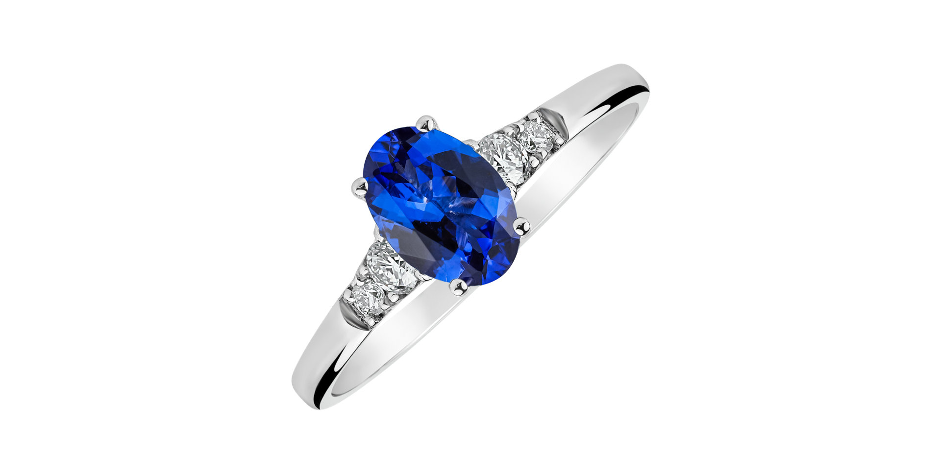 Prsten s diamanty a tanzanitem Melisandra