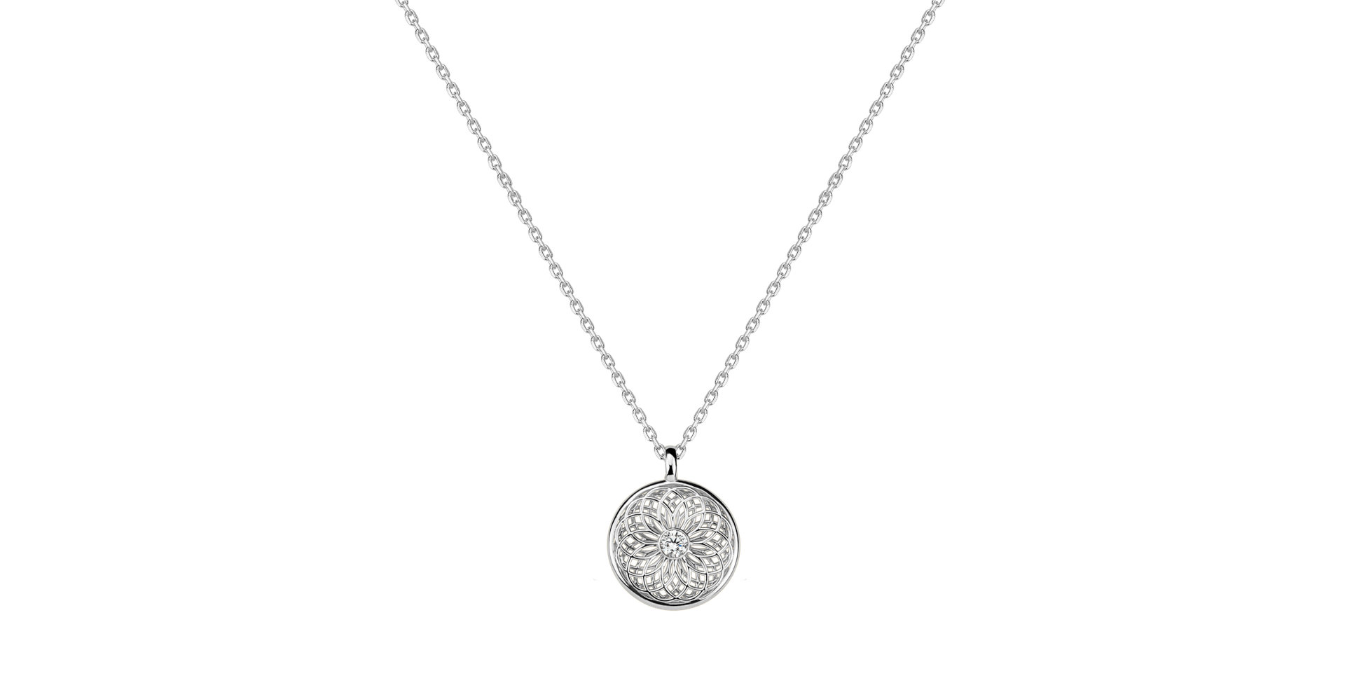 Náhrdelník s diamantem Mirelleon