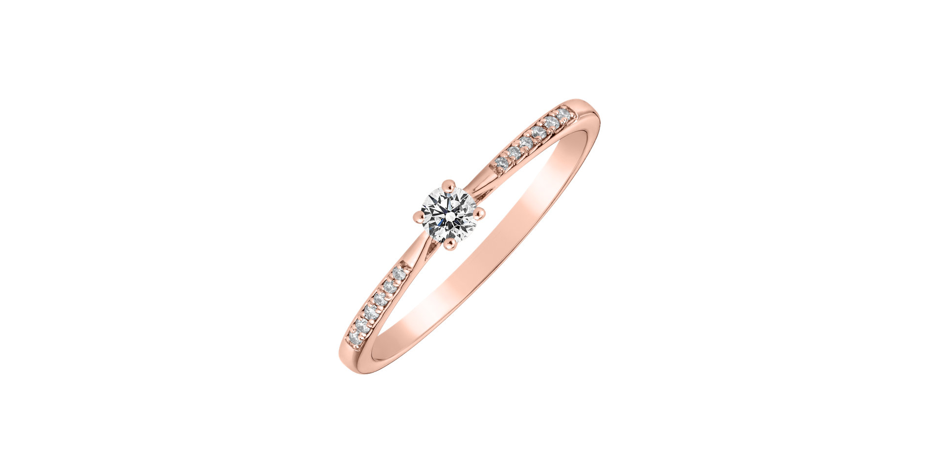 Prsten s diamanty Pure Love