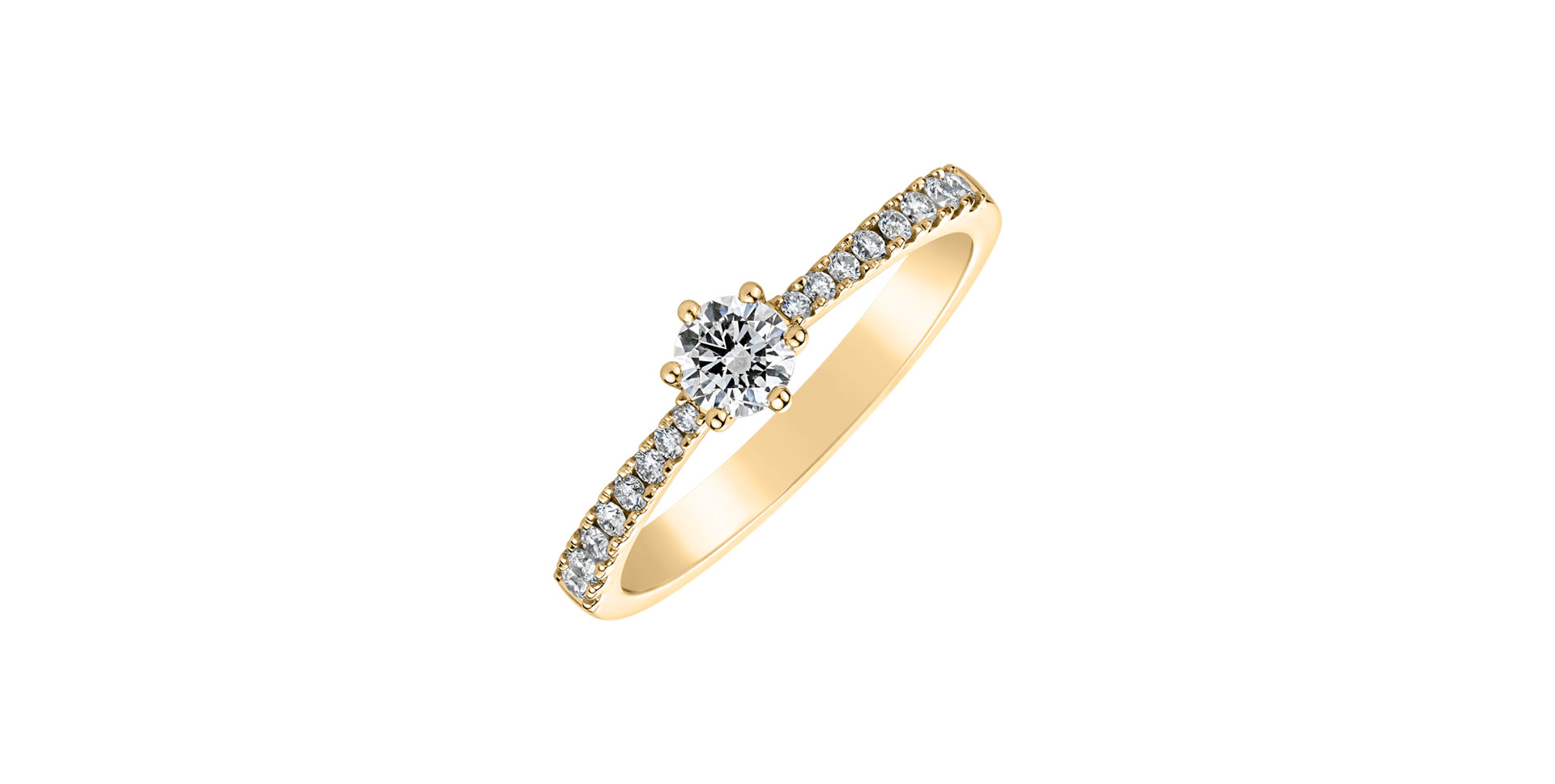 Prsten a diamanty Classic Dew