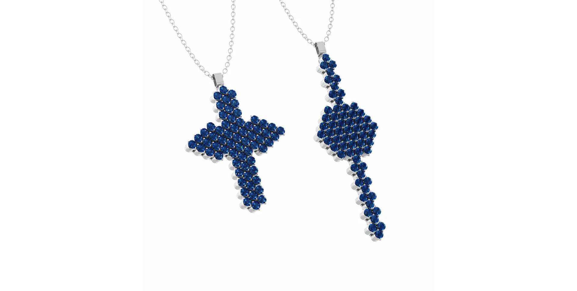 Náhrdelník se safíry Brevetto