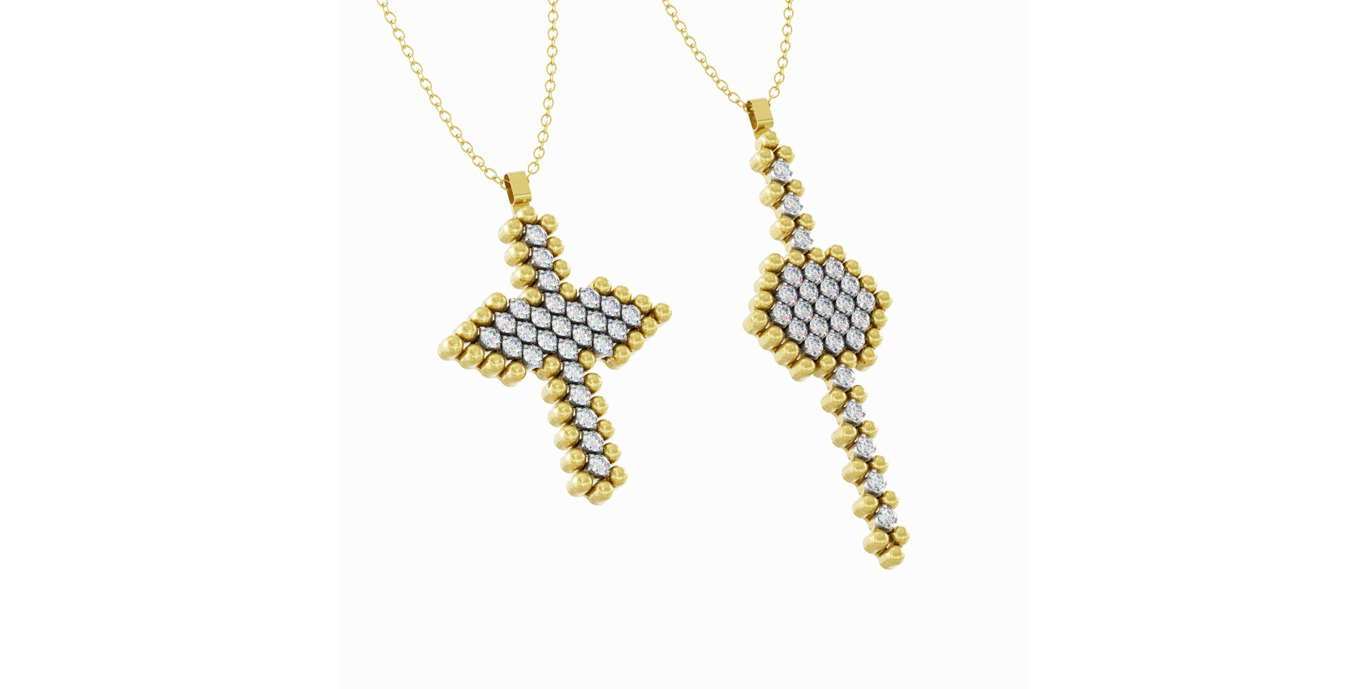 Náhrdelník s diamanty Brevetto