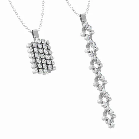 Náhrdelník s diamanty Brevetto