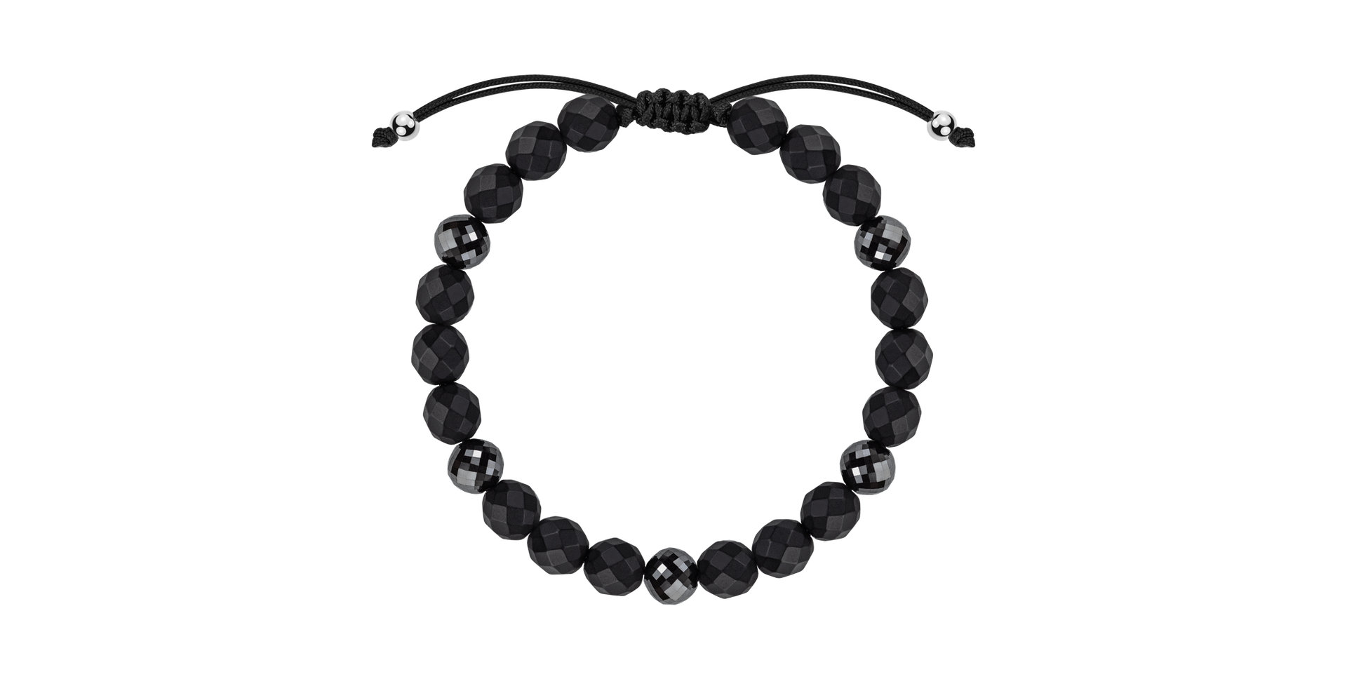 Náramek s diamanty a acháty Gravitide