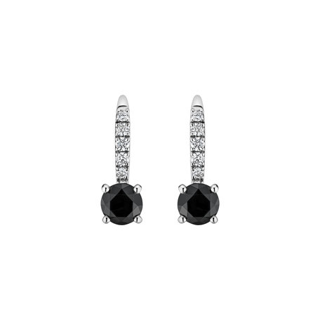 Náušnice s diamanty Evoria