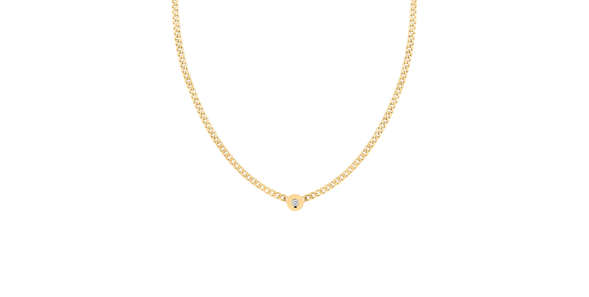 Náhrdelník s diamantem Circle of Clarity