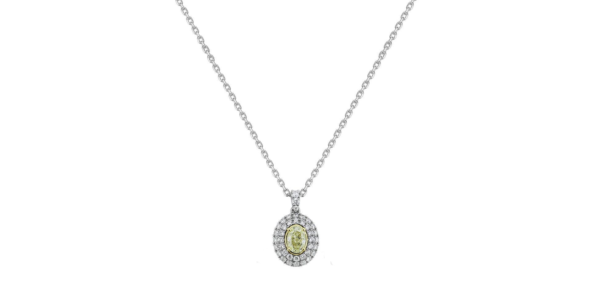 Náhrdelník s diamanty Born of Light