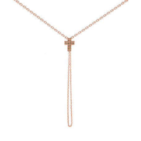 Náhrdelník s diamanty Divine Cross