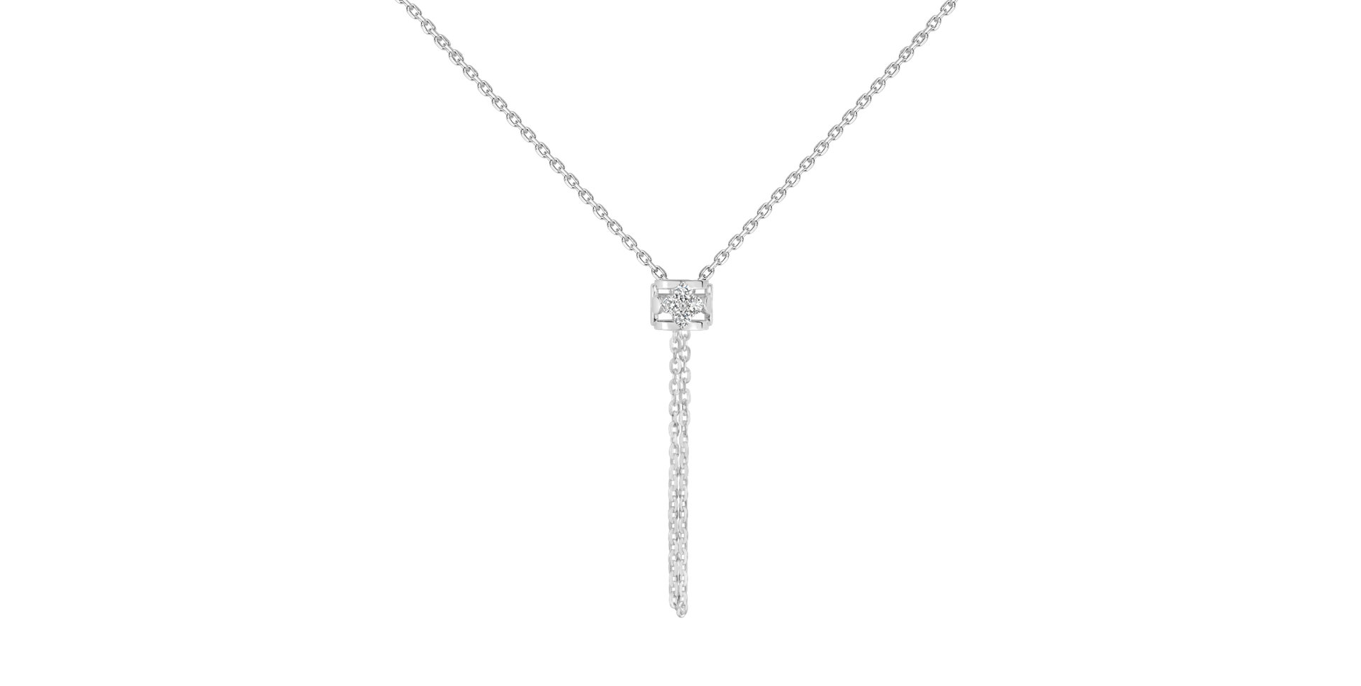 Náhrdelník s diamanty Virela