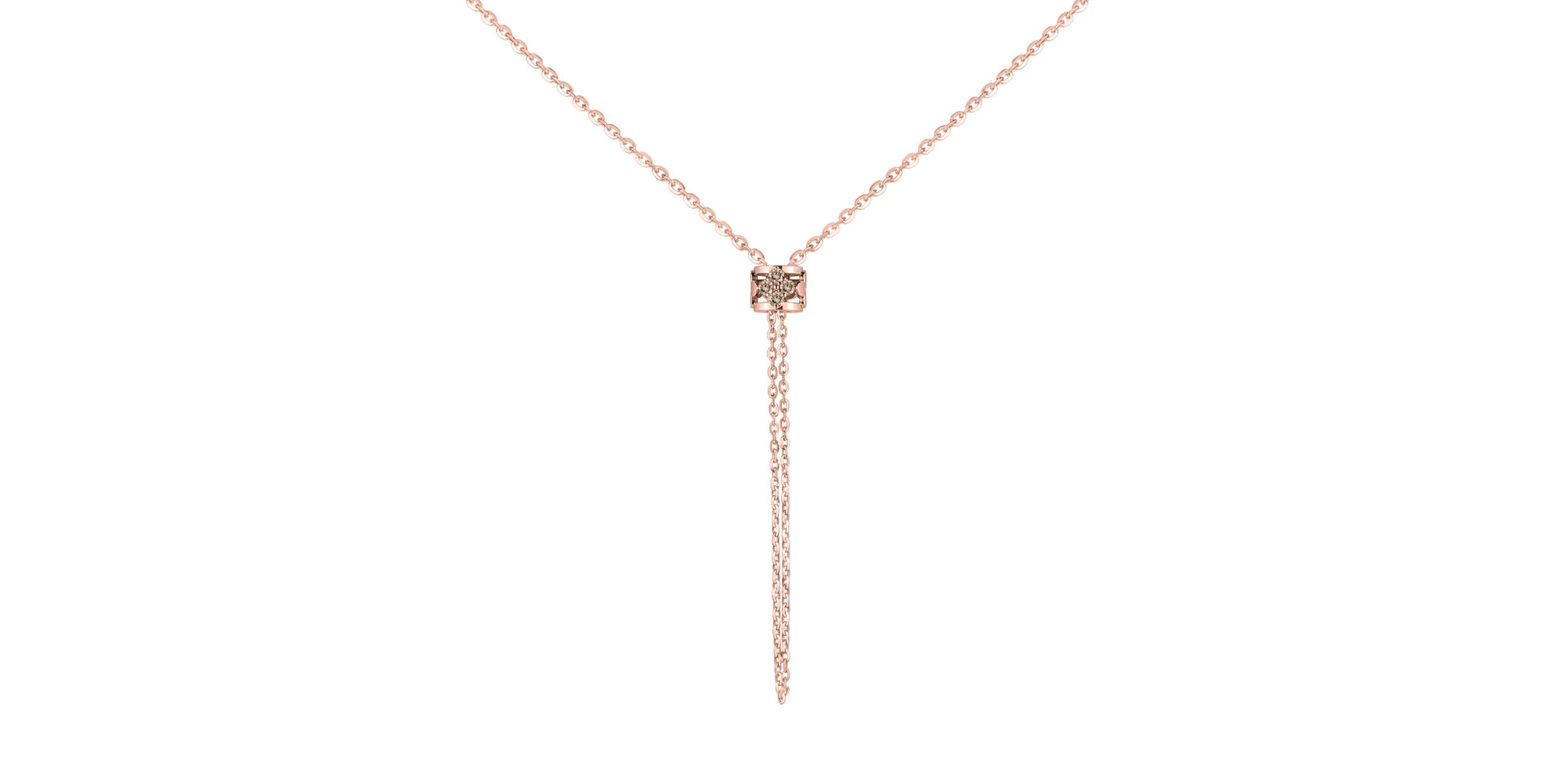 Náhrdelník s diamanty Virela