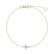 Náramek s diamanty Little Cross3