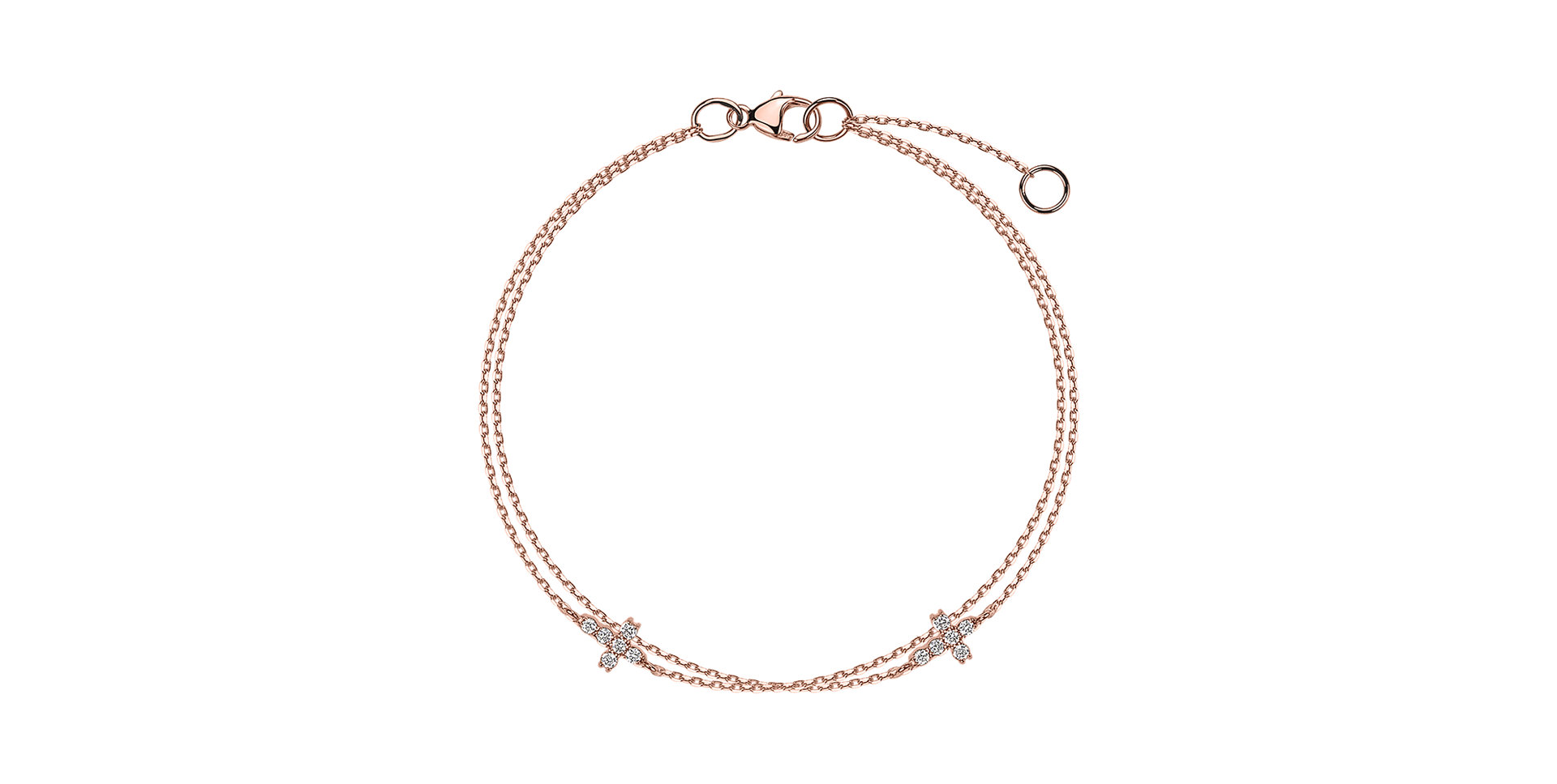 Náramek s diamanty Grace in Light