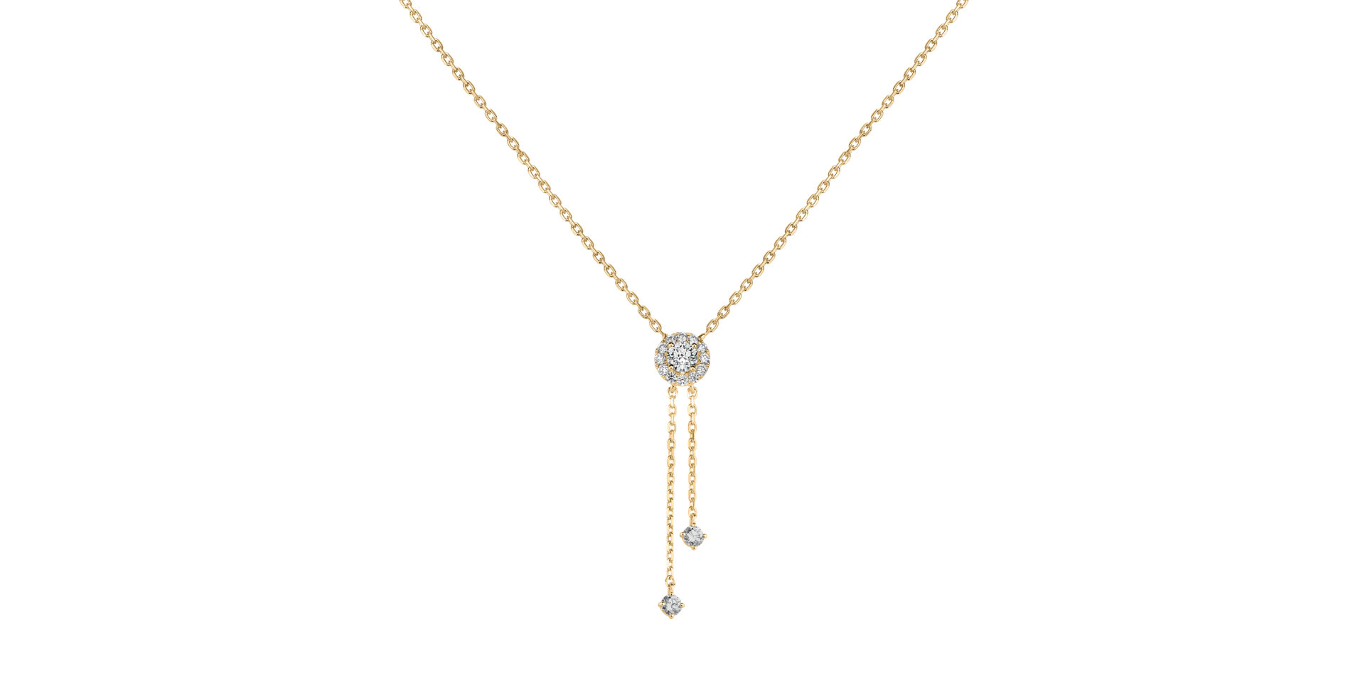 Náhrdelník s diamanty Sirius