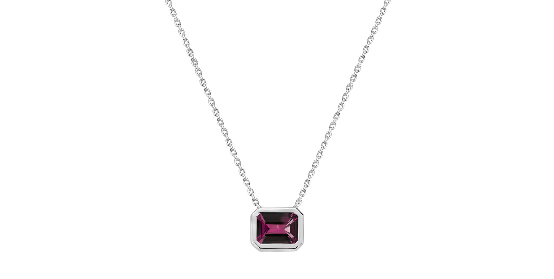 Náhrdelník s rhodolitem Aurum Breeze
