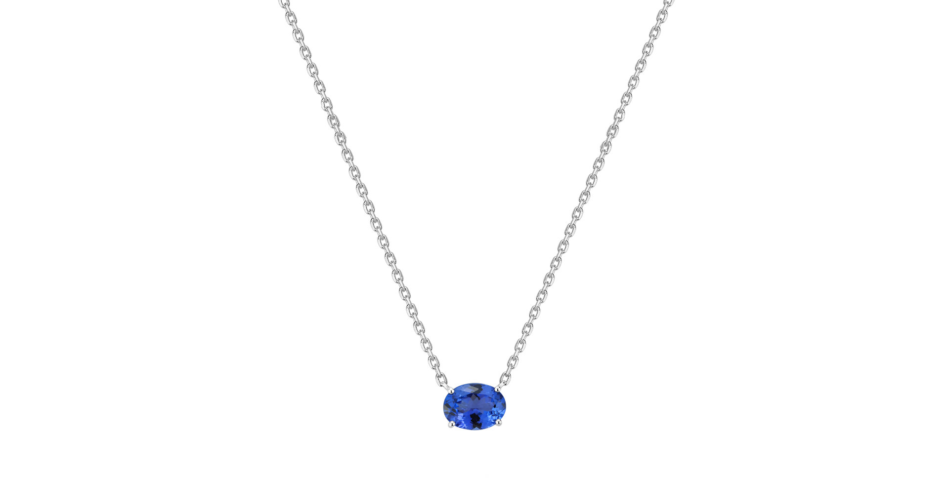 Náhrdelník s tanzanitem Eye of Ocean