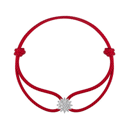 Náramek s diamanty Delicate Star