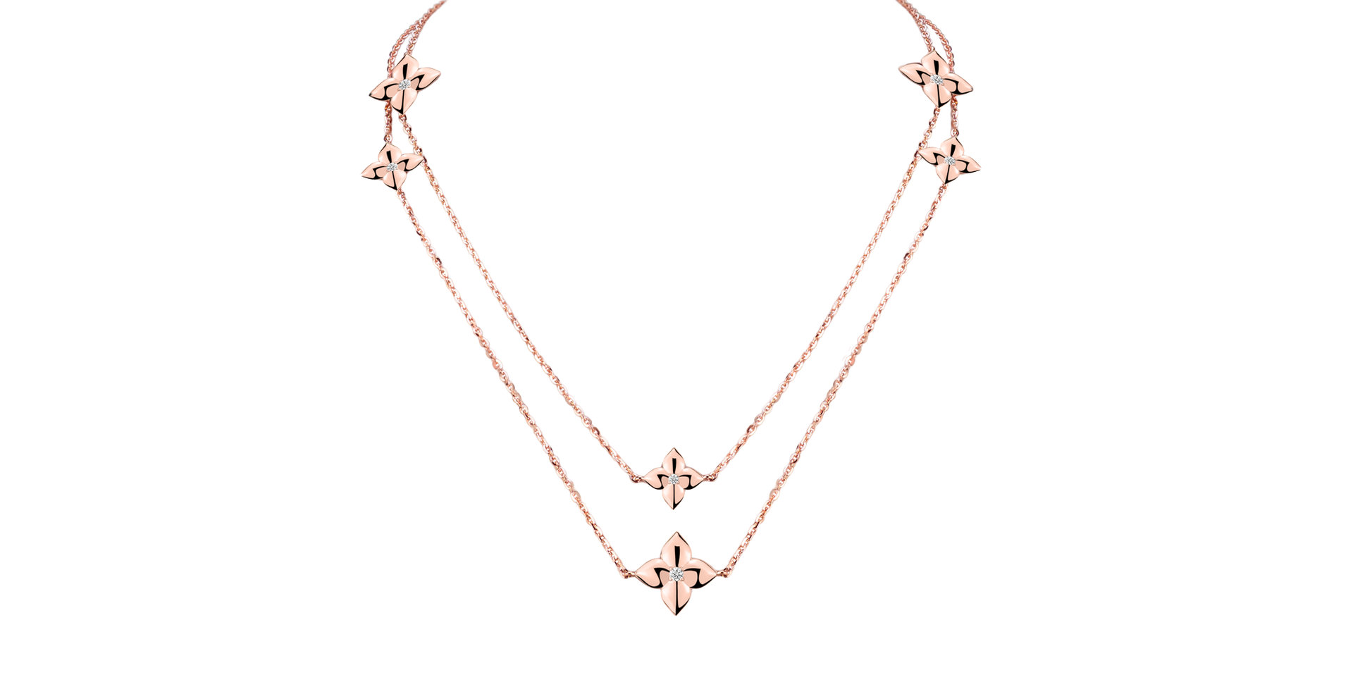 Náhrdelník s diamanty Lily's Grace