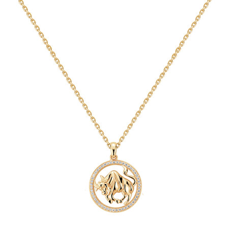 Náhrdelník s diamanty Starlit Zodiac Aries